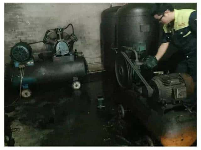 用戶以前的舊空壓機(jī)