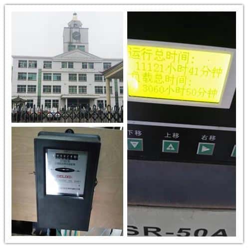 薩震永磁變頻空壓機運行情況